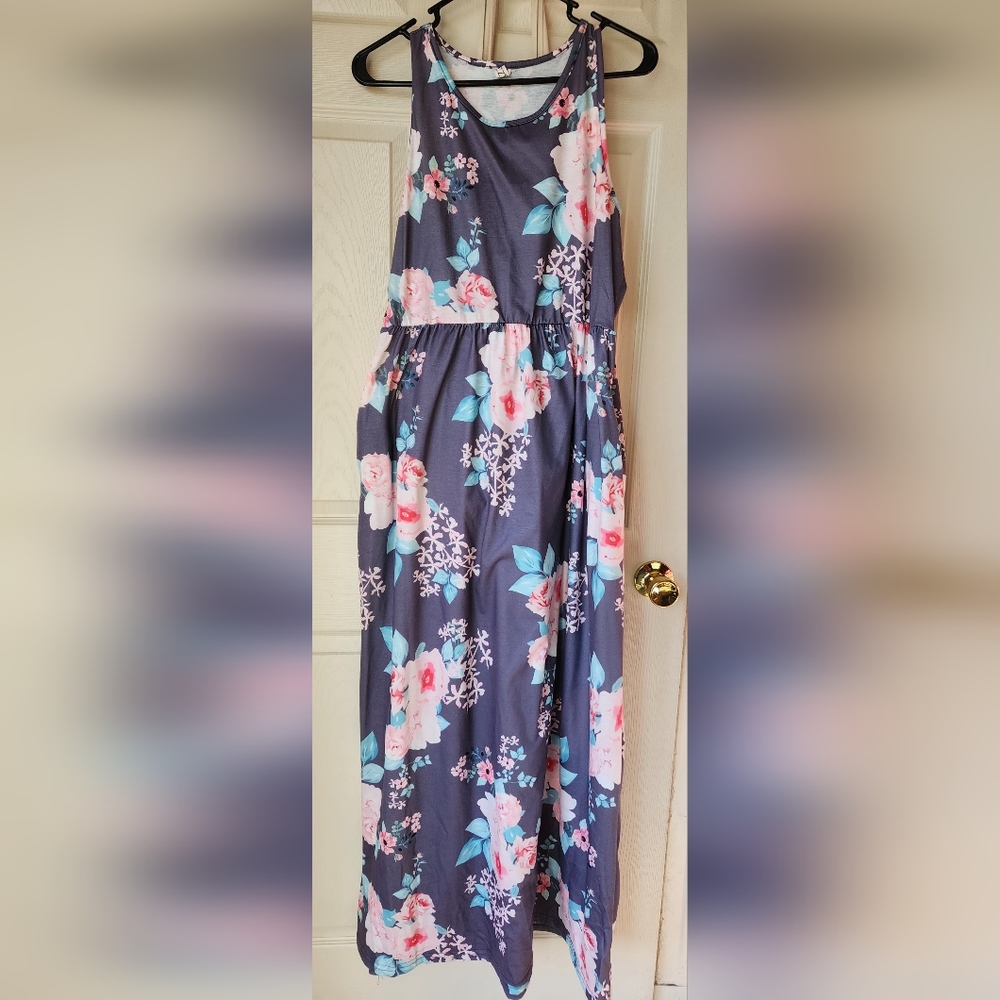 Long Xl Dress with Pockets